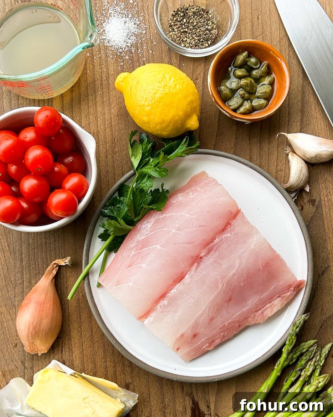 Mediterranean Grouper Recipe with Blistered Tomatoes 2 Mediterranean-style grouper with blistered tomatoes