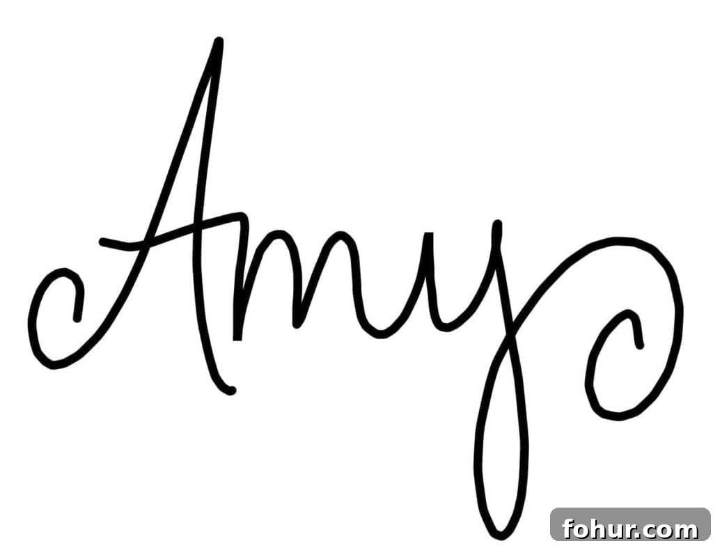 Amy's Signature
