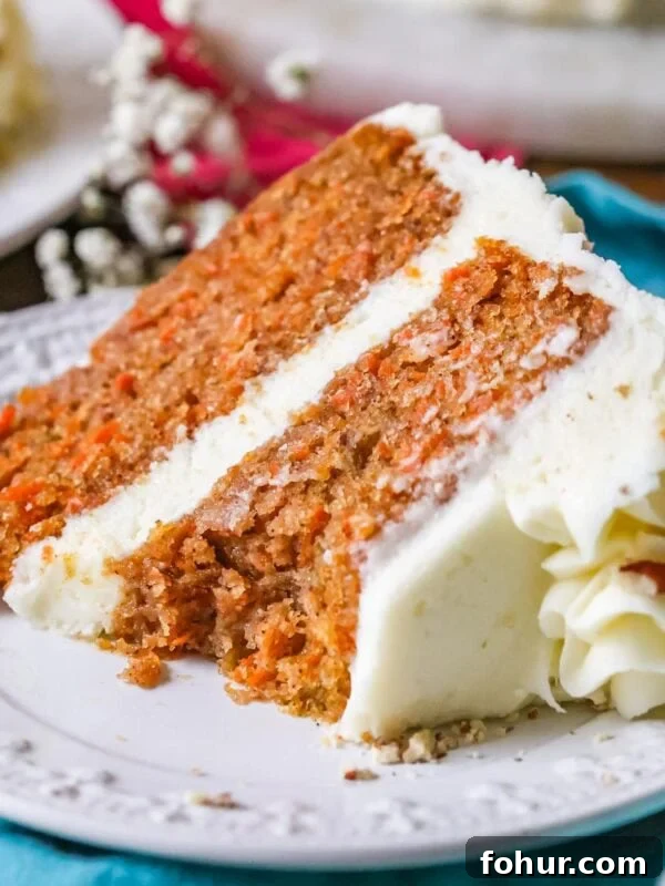 Hot Cross Buns Recipe for Easter Morning 6 Close-up of a slice of carrot cake.