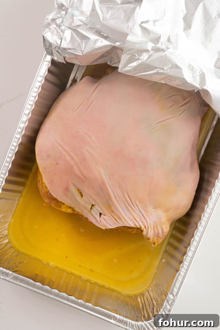 Crisp, Tender Puerto Rican Pernil: Roast Pork Shoulder 7 A marinated pork shoulder.