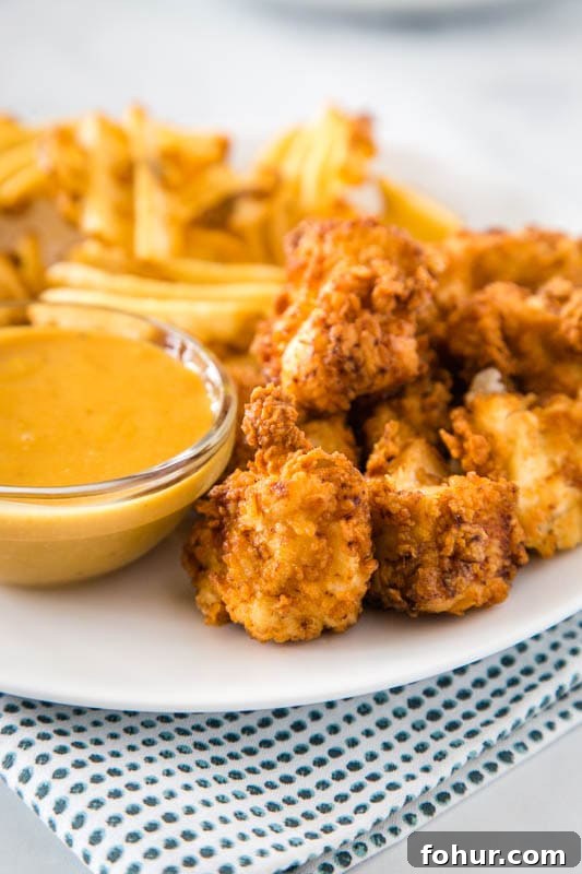 Copycat Chick-fil-A Chicken Nuggets Recipe 2 Make your favorite Chick Fil A chicken nuggets at home!