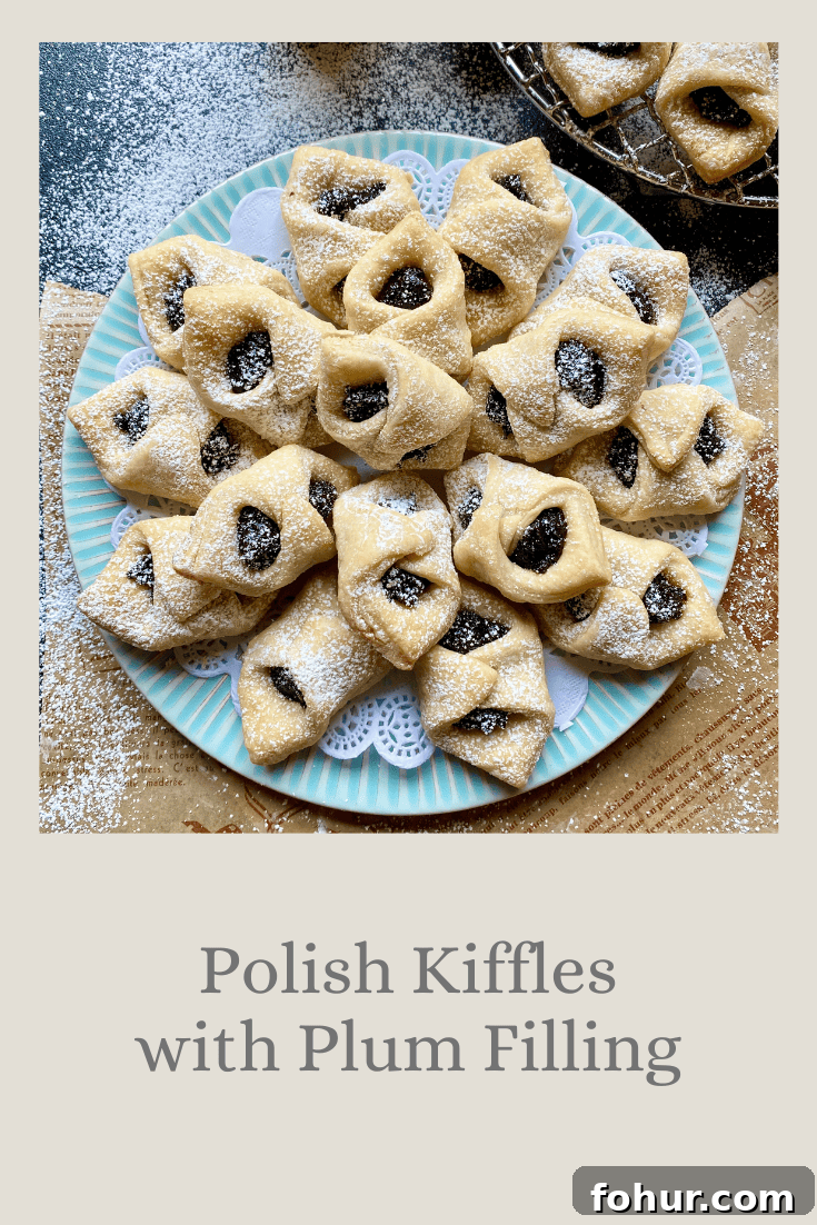The Almontina Official Site 10 Polish Kiffles with Plum Filling