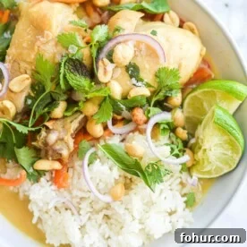 Instant Pot Salsa Chicken Recipe for Tacos and Meal Prep 10 a bowl of curry chicken drumsticks