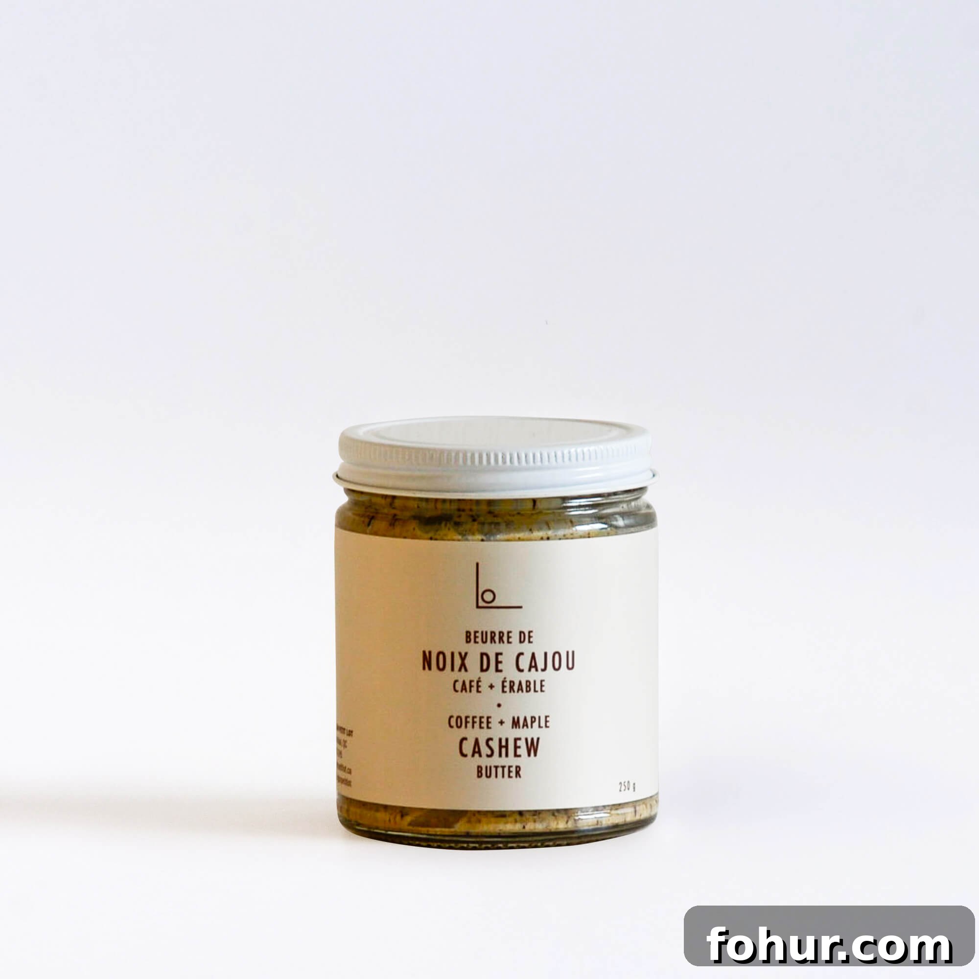 Gift Ideas for Bakers and Food Lovers 2 A jar of coffee maple cashew butter from Logan Petit Lot