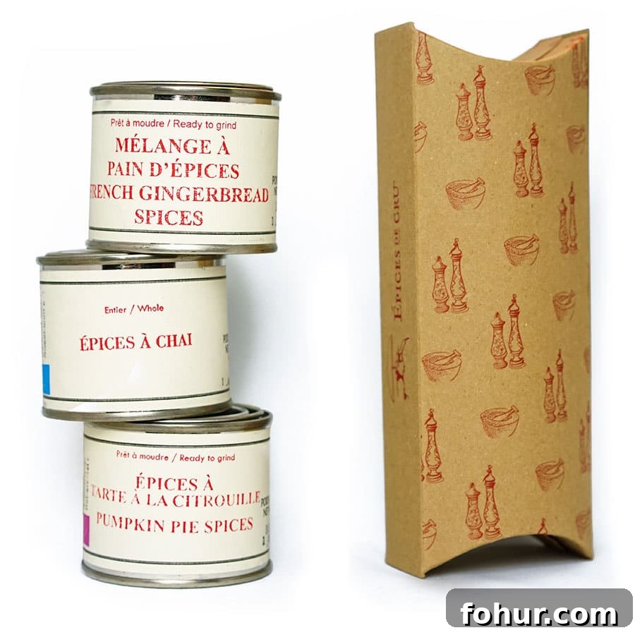 Gift Ideas for Bakers and Food Lovers 3 Stacked spice tins