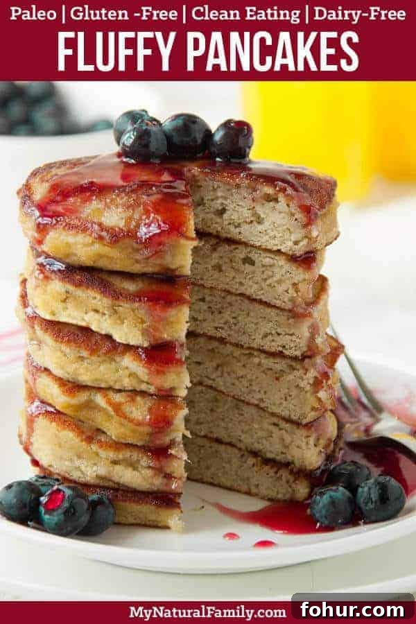 Fluffy Paleo Pancakes: Grain Free Breakfast Recipe 2 Fluffy Paleo Pancakes Recipe