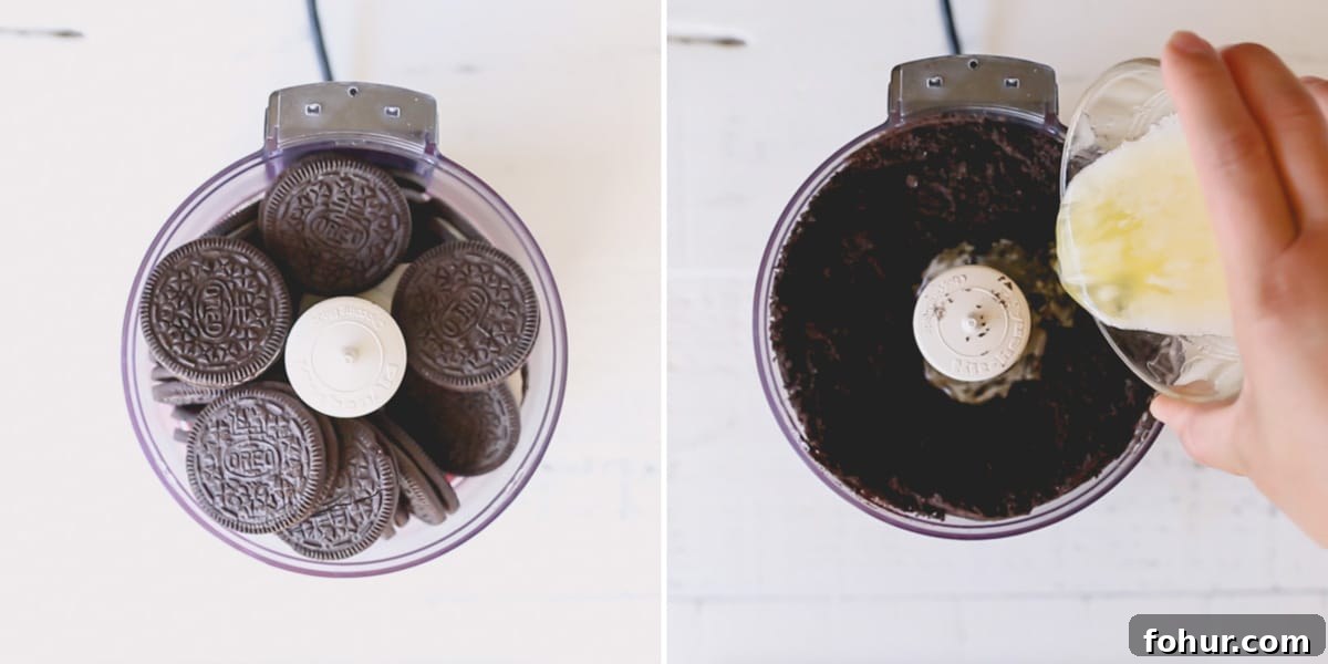 Decadent Chocolate Cheesecake Recipe with Ganache 3 Chocolate cheesecake crust.