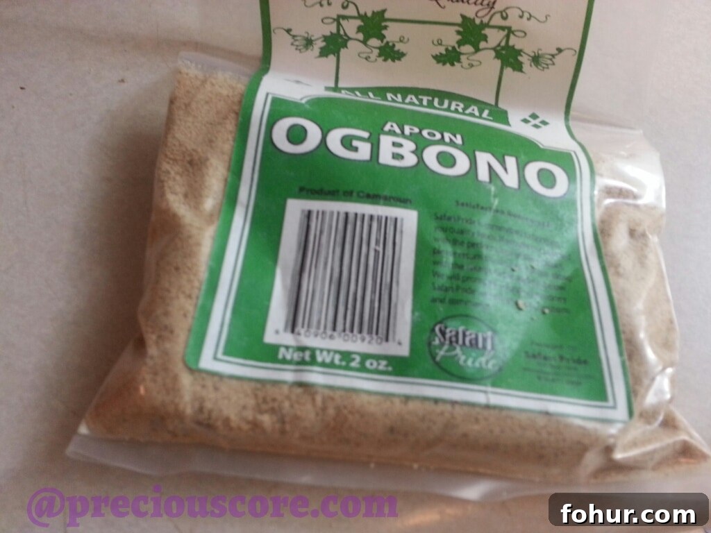 Ogbono and Egusi Soup Recipe: Classic Nigerian Soup 9 Ground ogbono