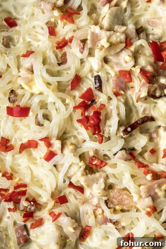 Creamy Low-Carb Keto Carbonara Pasta Recipe 3 img 24172 2