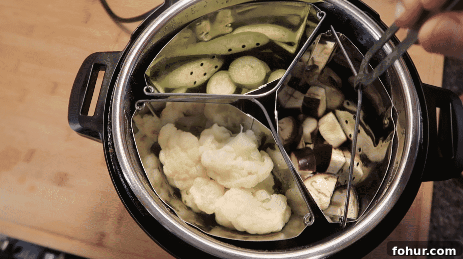Instant Pot Steamed Vegetables: Tender, Crisp in Minutes 7 Removing inserts