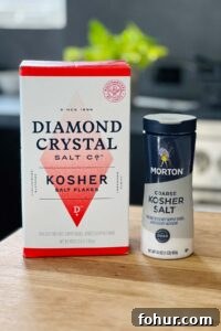 diamond crystal and morton kosher salts