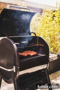 get more smoke flavor out of pellet grill