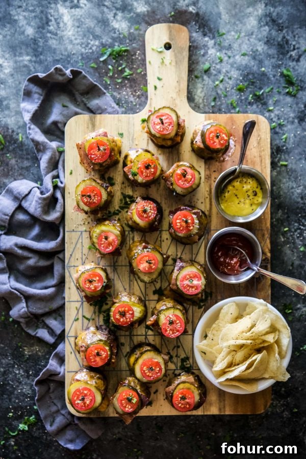 Bacon Cheeseburger Stuffed Mushrooms Recipe 5 Bacon Cheeseburger Stuffed Mushrooms