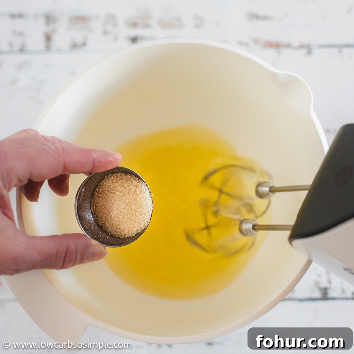 Carnivore Pannukakku: Finnish Oven Pancake 4 Adding Gelatin to Whites | Low-Carb, So Simple