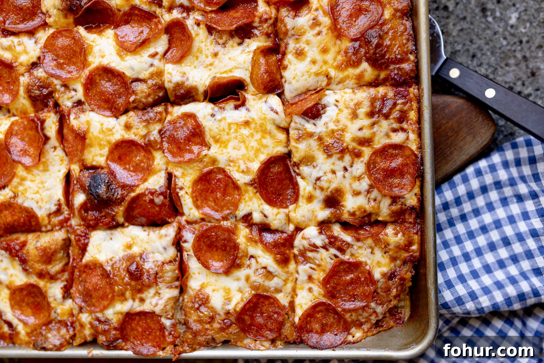 Crispy Sourdough Focaccia Pizza with Freshly Milled Flour 2 thick rectangular sourdough pizza known as focaccia pizza