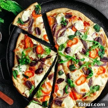 anchovy veggie pizza