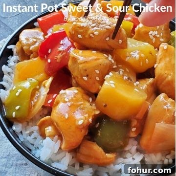 Instant Pot Sweet and Sour Chicken