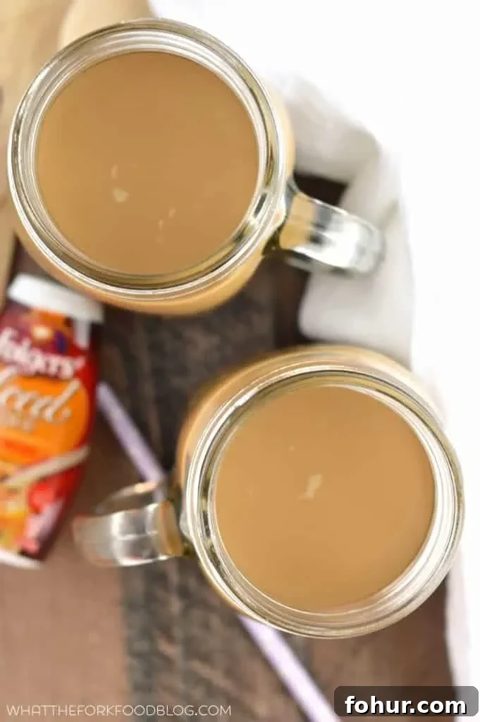 How to Make a Caramel Macchiato Float 5 Caramel Macchiato Float close-up