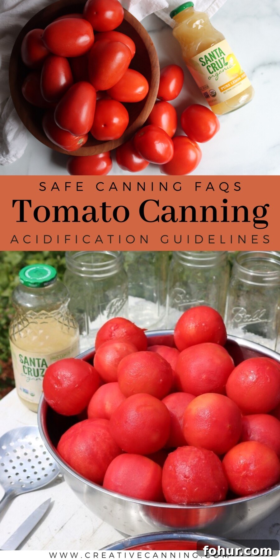 How to Acidify Tomatoes for Safe Home Canning 10 Acidification Guidelines for Canning Tomatoes