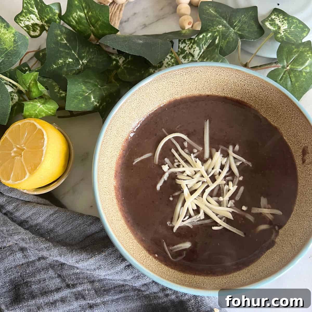 15 Weight Watchers Soup Recipes for Low-Point Meals 2 Black Bean Soup