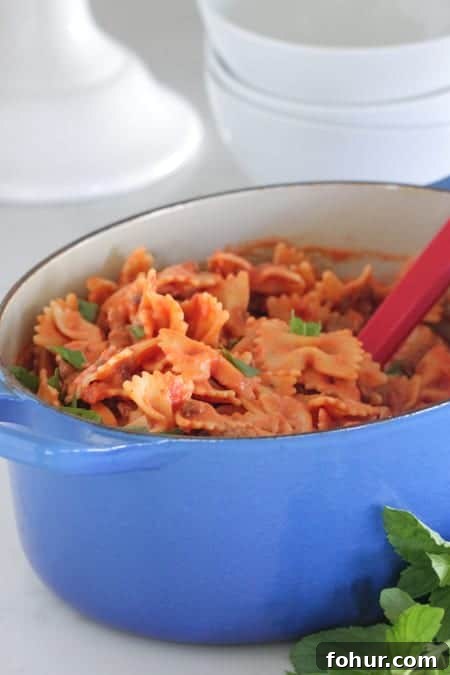 Weeknight Creamy Sausage Pasta