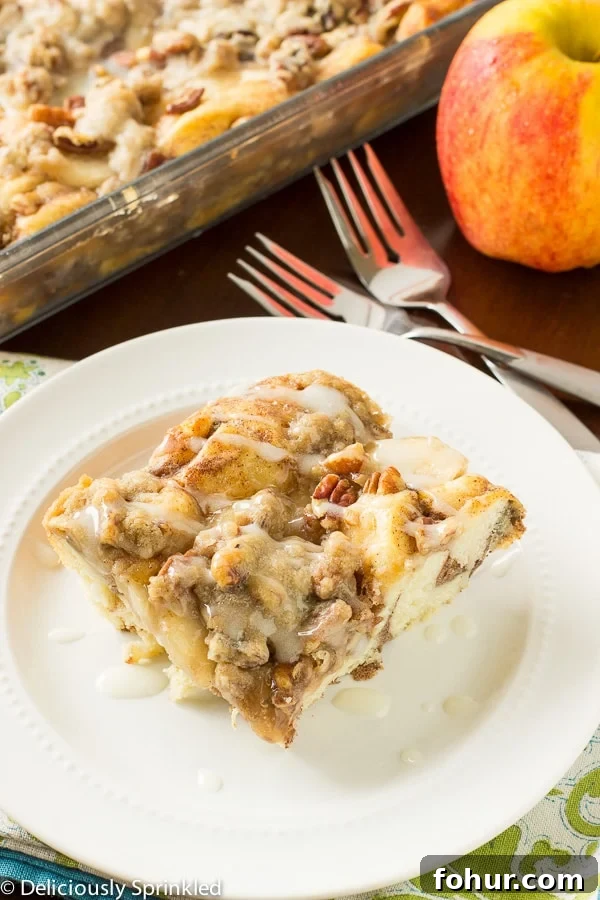 Apple Streusel French Toast Casserole Recipe 3 Apple Streusel French Toast Bake