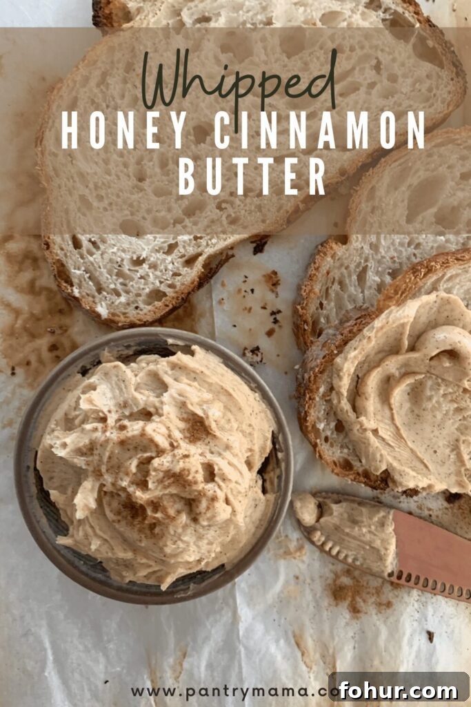 Honey Cinnamon Whipped Butter Recipe for Toasts and Pancakes 5 img 5592 5