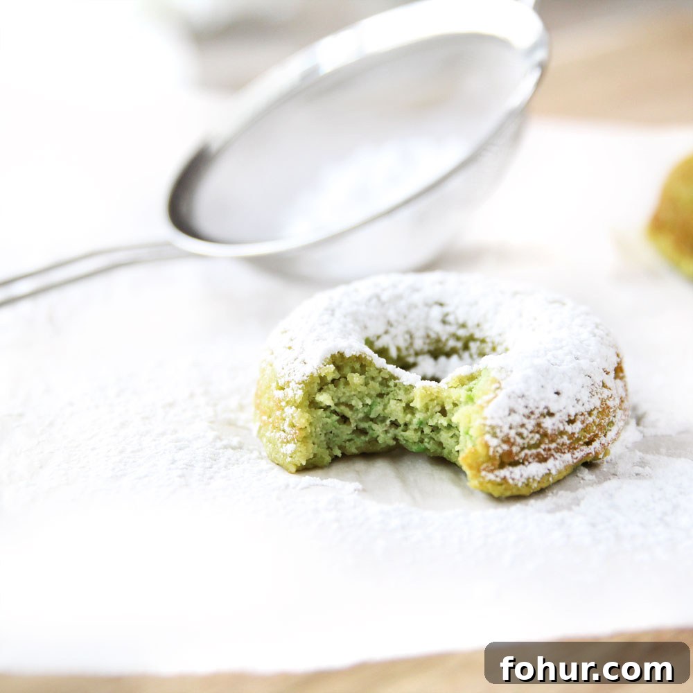Baked Avocado Donut Recipe with Almond Flour 8 Finished avocado donuts