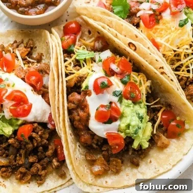 Authentic Mexican Seven Layer Dip Recipe 13 Ground Beef Tacos
