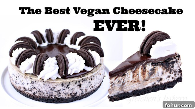 No-Bake Vegan Oreo Cheesecake Recipe 6 Vegan Oreo Cheesecake