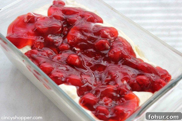 No-Churn Cherry Cheesecake Ice Cream Recipe 8 No Churn Cherry Cheesecake Ice Cream- Simple homemade cheesecake ice cream loaded with lots of cherries. So easy!