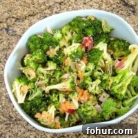 broccoli salad with miso dressing
