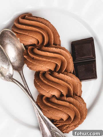 Whipped ganache