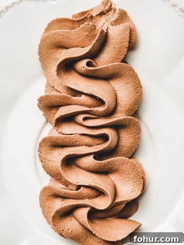 Mascarpone chocolate chantilly