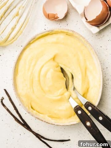 Pastry cream easy recipe