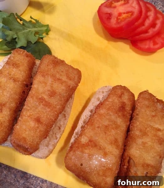 Crispy Fried Fish Sandwich Recipe with Tartar Sauce 6 Building Fish Sandwich