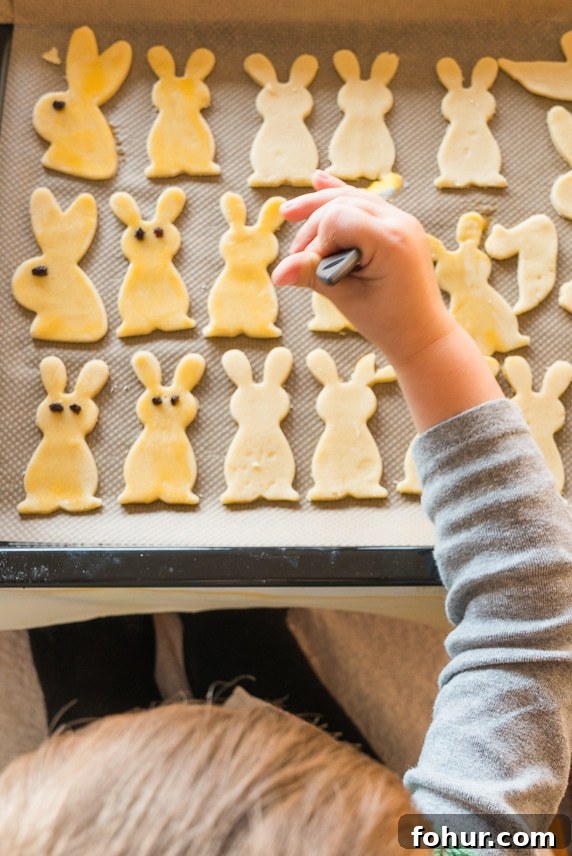 Step-by-Step Easter Bunny Cookie Recipe 4 shortcrust-pasty-easter-bunny-cookies