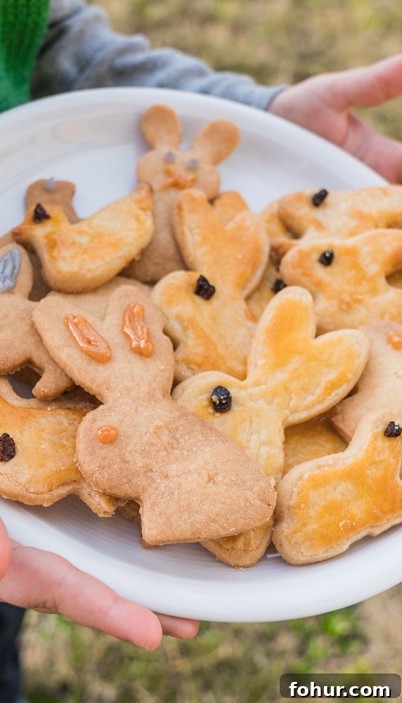 Step-by-Step Easter Bunny Cookie Recipe 5 baking-easter-bunny-with-kids