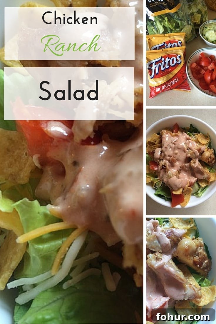 Chicken Ranch Salad Recipe for Weeknight Dinner 9 Chicken Ranch Salad