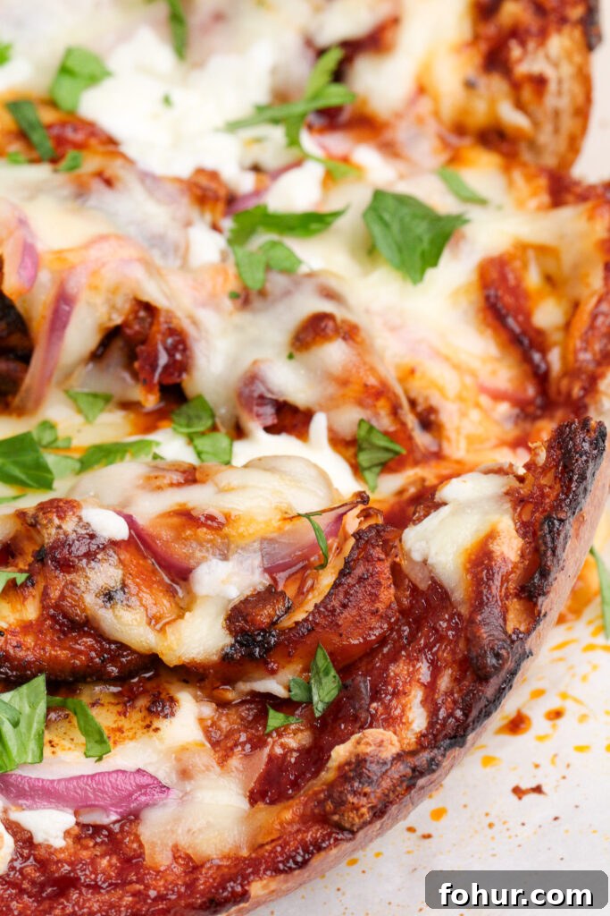California Pizza Kitchen Inspired BBQ Chicken French Bread Pizza 2 French bread pizza