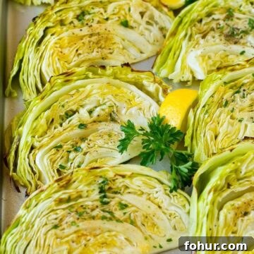 12 St. Patrick's Day Recipes to Make This Year 11 Wedges of cabbage on a baking sheet