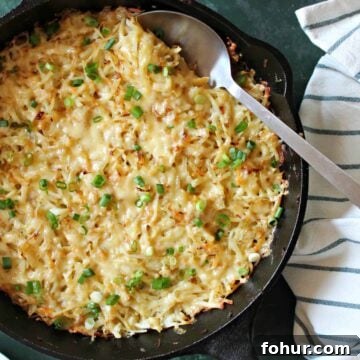 12 St. Patrick's Day Recipes to Make This Year 10 Shredded potatoes in a skillet