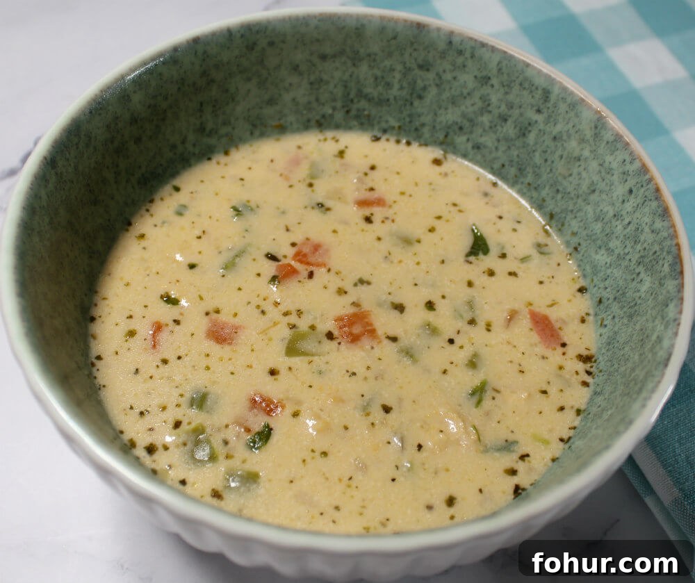 Creamy Leftover Turkey Soup Recipe 6 Leftover Turkey Creamy Soup6