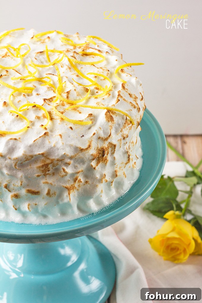 Lemon Meringue Cake - Most Popular Recipes of 2015