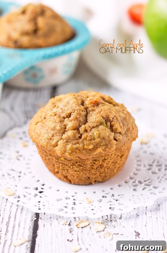 Carrot and Apple Oat Muffins - Most Popular Recipes of 2015