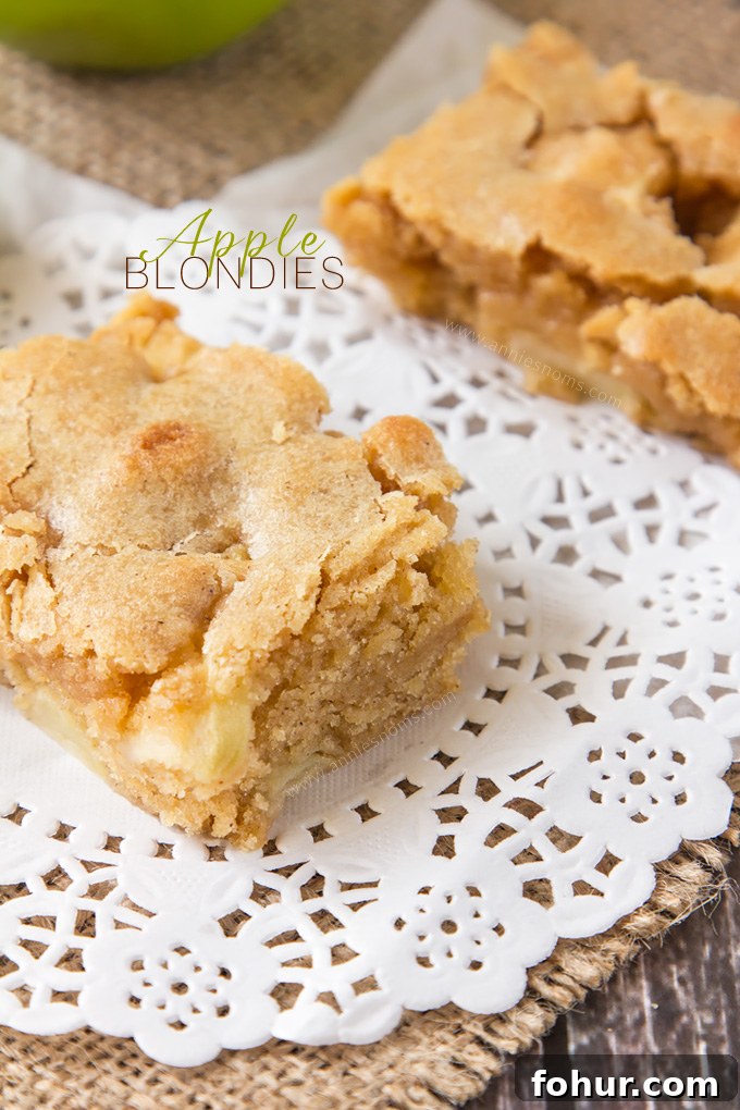 Apple Blondies - Most Popular Recipes of 2015