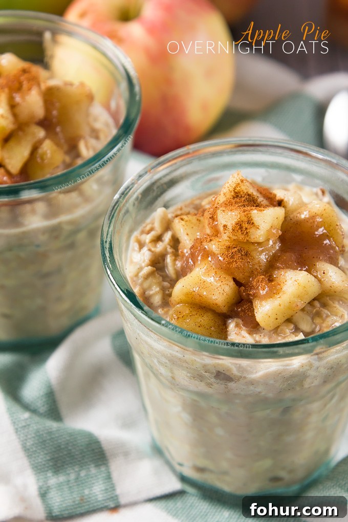 Apple Pie Overnight Oats - Most Popular Recipes of 2015