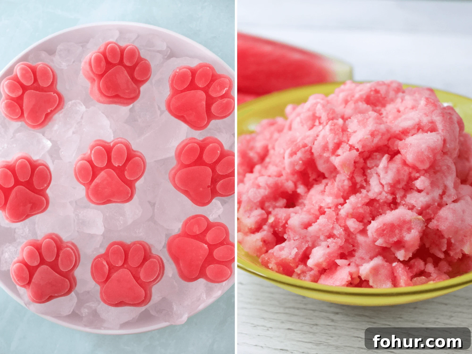 Homemade Watermelon Dog Treats Homemade Watermelon Dog Treats