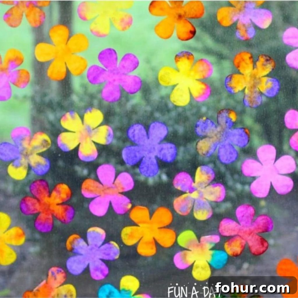 16 Paper Flower Crafts to Make This Spring 6 Colorful Flowers