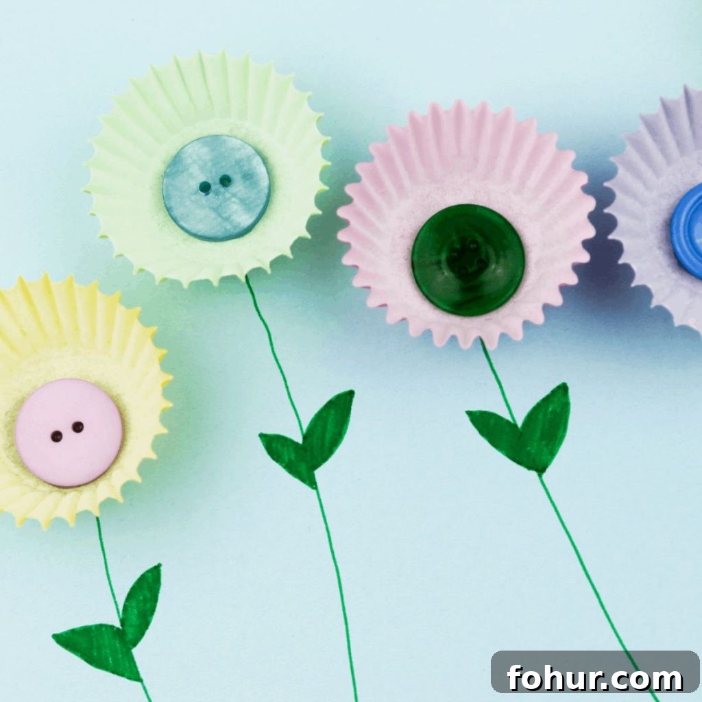 16 Paper Flower Crafts to Make This Spring 7 Spring Flower Craft